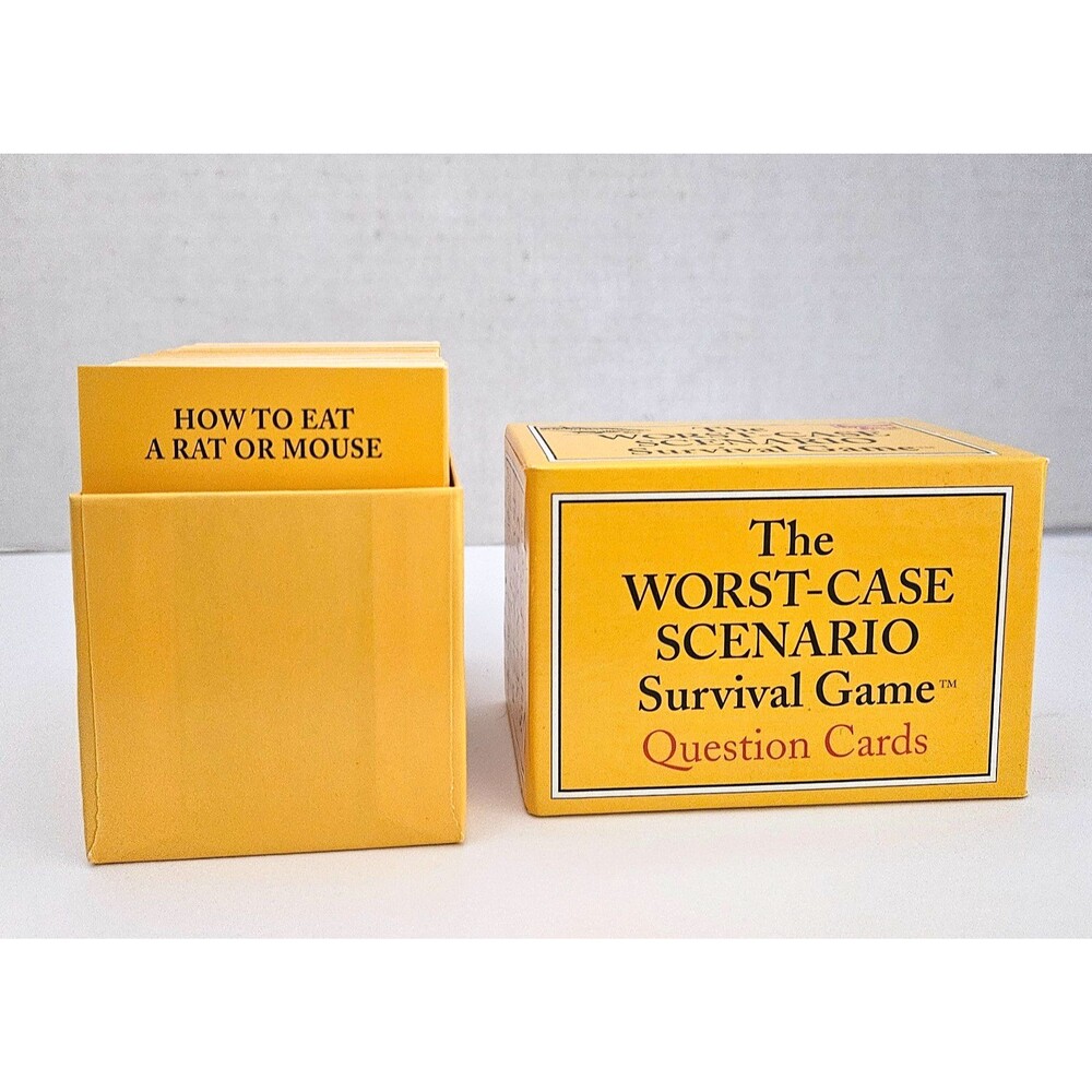 The Worst-Case Scenario Survival Game Replacement Question Cards